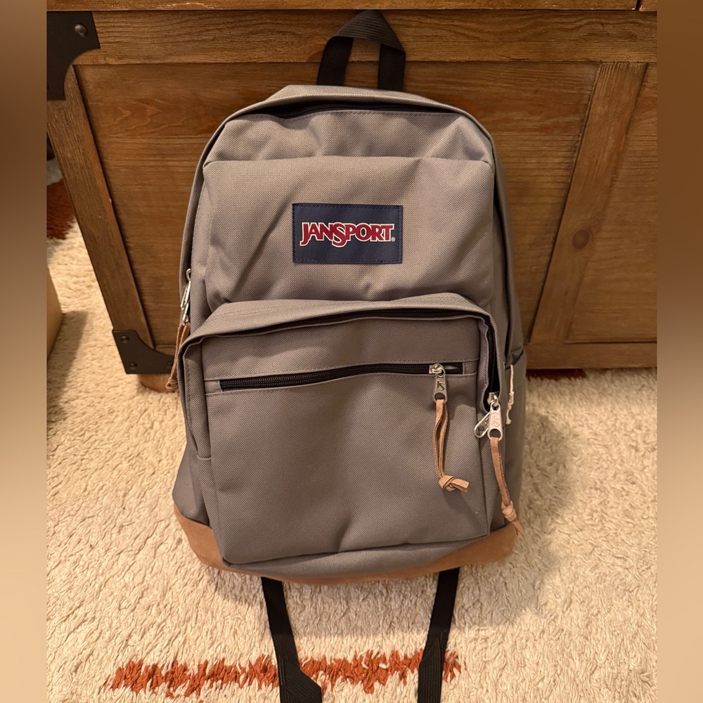 JanSport Right Pack 🎒 Backpack NWT Graphite Grey